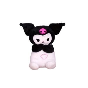 Cute Labubu Plush Toy for Kids – Soft Stuffed Animal Doll with Unique Expressions | Premium Fluffy Character Plush for Cuddling, Gifting & Home Decor | Adorable Birthday & Holiday Gift Toy for Toddlers, Boys, Girls & Plush Collectors (White/Black) - Image 4